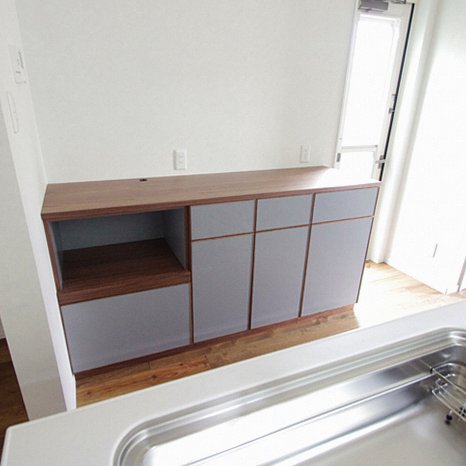 キッチンのカウンター下収納