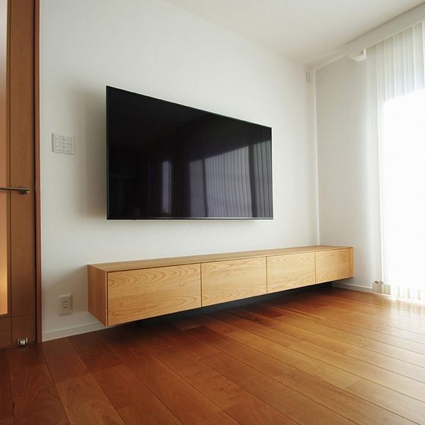 ブラックチェリーのオーダーテレビボード
