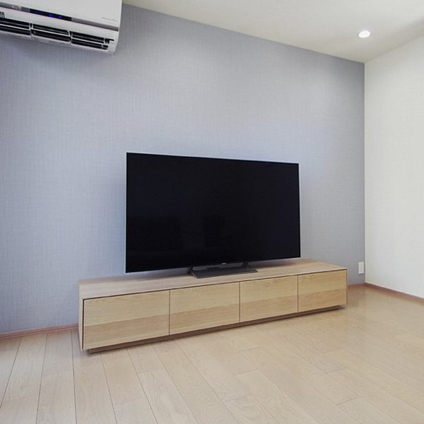 ホワイトオークのテレビボード